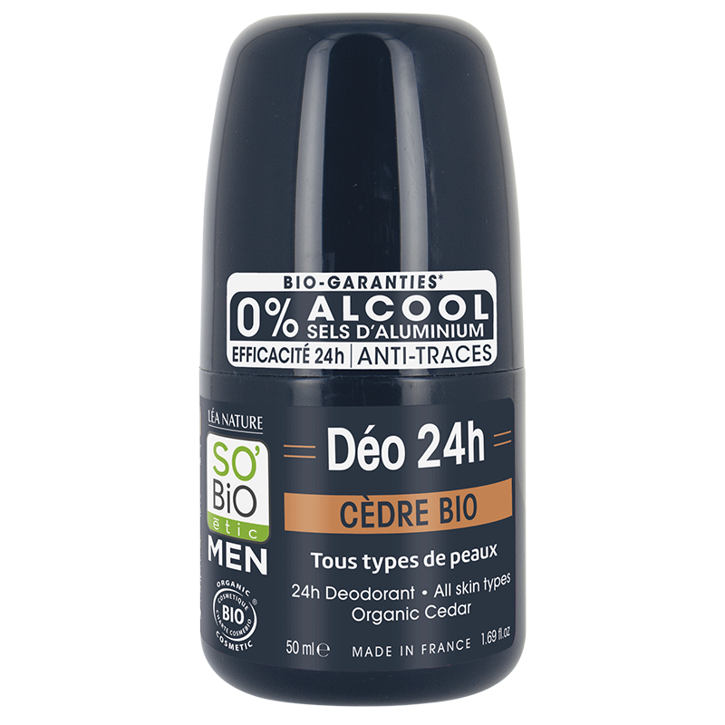 24h Deodorant – Organic Cedar – Men