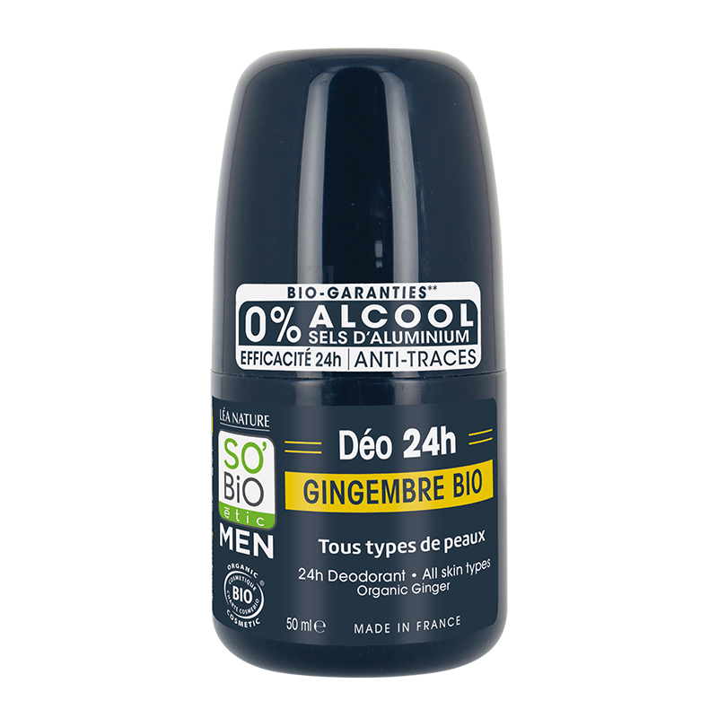 24h Deodorant – Organic Ginger – Men