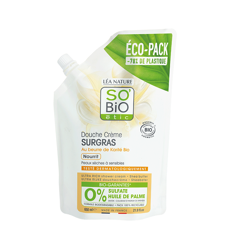 Ecopack Ultra-Rich shower cream Shea butter  – 650ml_image