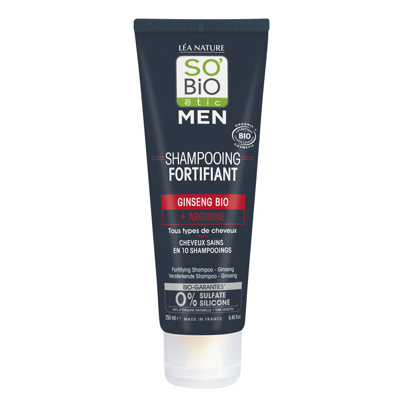 Fortifying shampoo for men – Organic ginseng_image