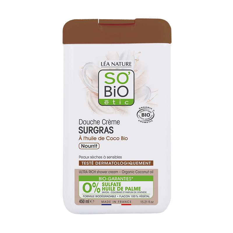 Ultra Rich Shower Cream – Organic Coconut oil 450ml_image1