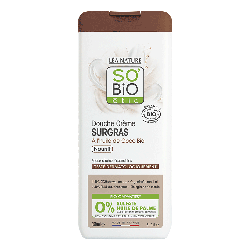 Ultra rich shower cream – Organic Coconut oil_image
