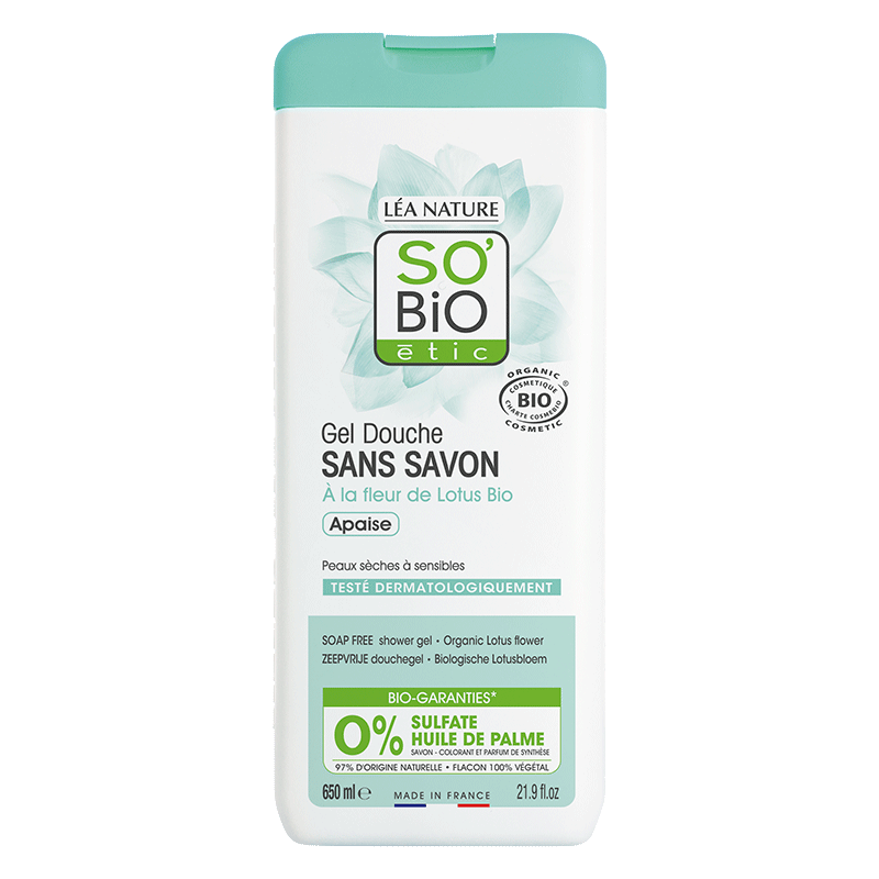 Soap free Shower gel – Organic Lotus flower_image