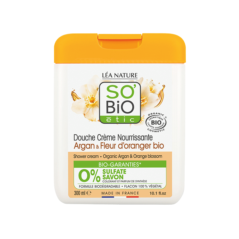 Shower Cream – Organic Argan & Orange Blossom_image1